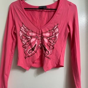Butterfly V top